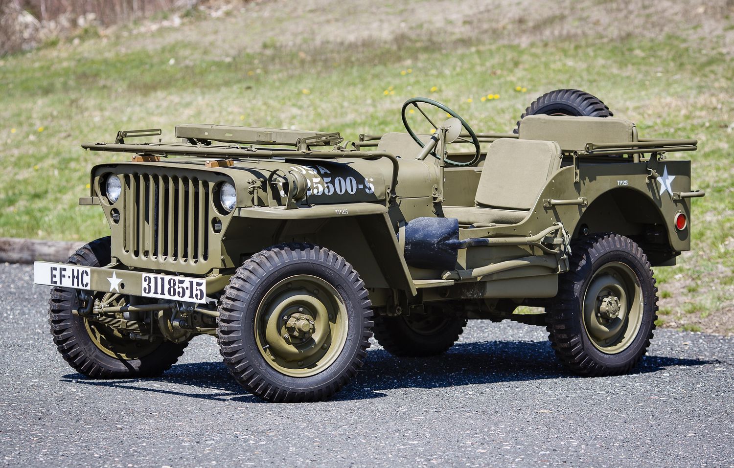 1944 Willys - Пробег 320 км Музейный экспонат, c хранения - АвтоГурман